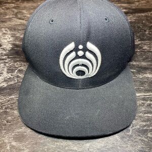 Bassnectar Black Snapback Hat – White Logo